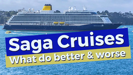 Saga Cruises. What Do Better And Worse Than Other Cruise Lines? - YouTube